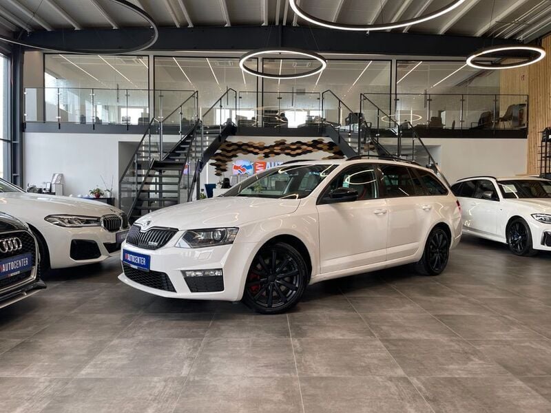 Weiß Gebraucht 2015 Skoda Octavia RS Kombi | 7.990 € (Superpreis) - Bild 1/4