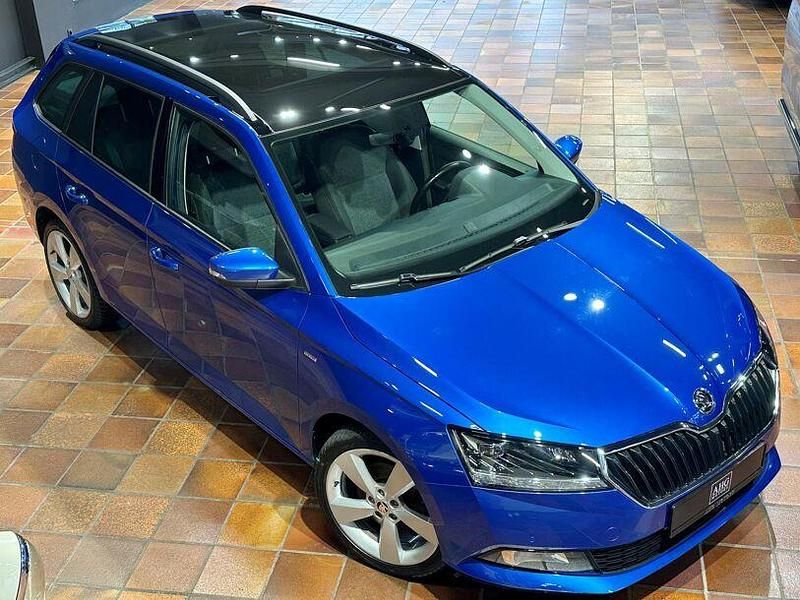 Gebraucht Skoda Fabia Best of 95 PS (69 kW) 2021 Raceblau metallic Kombi