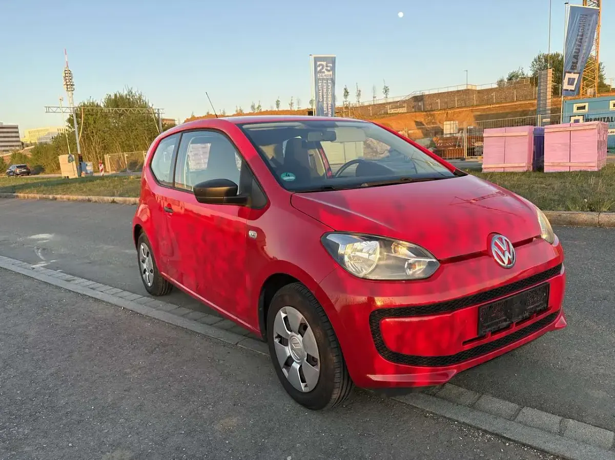 Gebraucht VW up! 60 PS (44 kW) 2012 Rot Kleinwagen