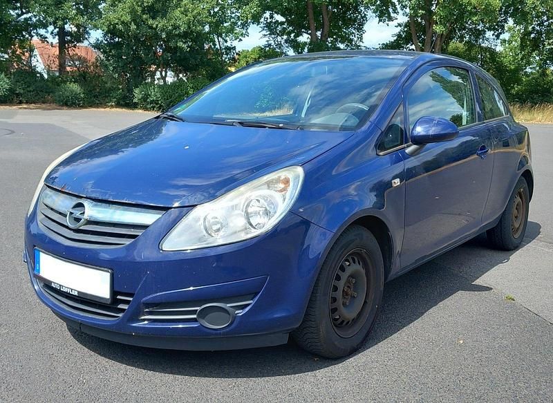 Blau Gebraucht 2009 Opel Corsa Kleinwagen | 1.050 € (Superpreis) - Bild 1/4
