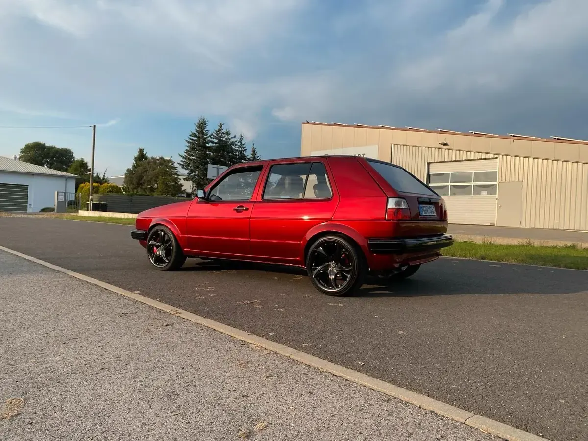 Gebraucht VW Golf III 1991 Rot Kleinwagen