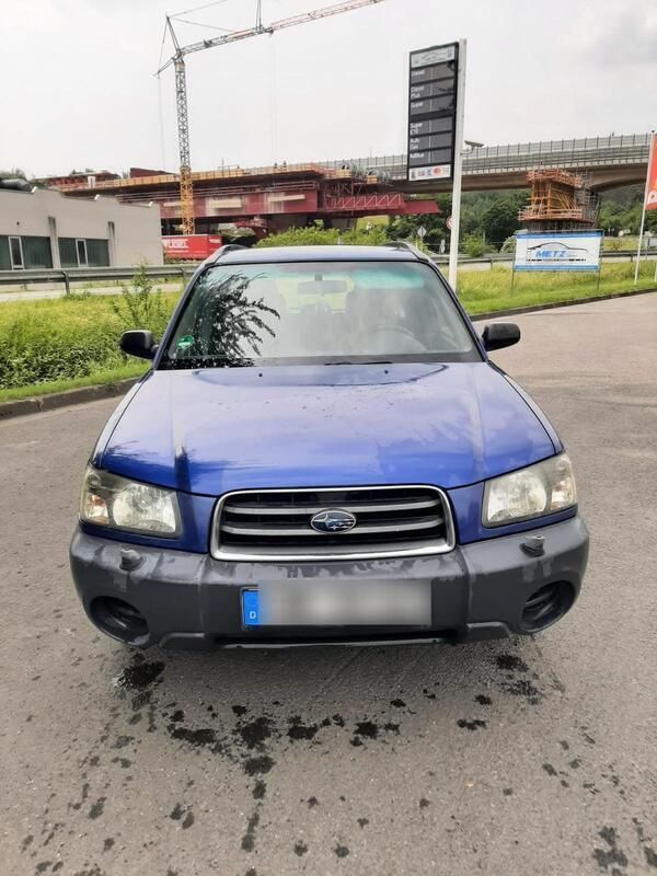 Blau Gebraucht 2002 Subaru Forester Active SUV | 999 € (Fairer Preis) - Bild 1/4