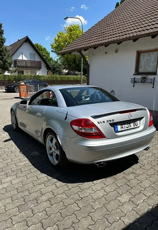 Gebraucht Mercedes SLK350 272 PS (200 kW) 2005 Silber Cabrio