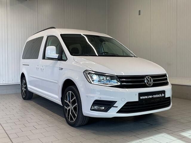 Gebraucht VW Caddy Maxi Comfortline 125 PS (91 kW) 2017 Weiß Van / Kleinbus
