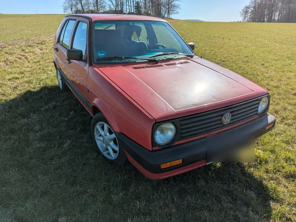 Gebraucht VW Golf III 69 PS (50 kW) 1991 Rot Kleinwagen