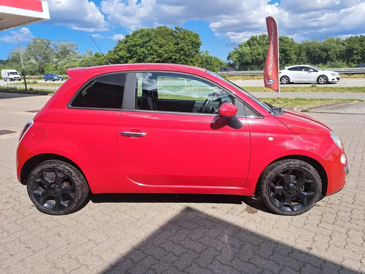 Gebraucht Fiat 500 75 PS (55 kW) 2010 Rot Kleinwagen
