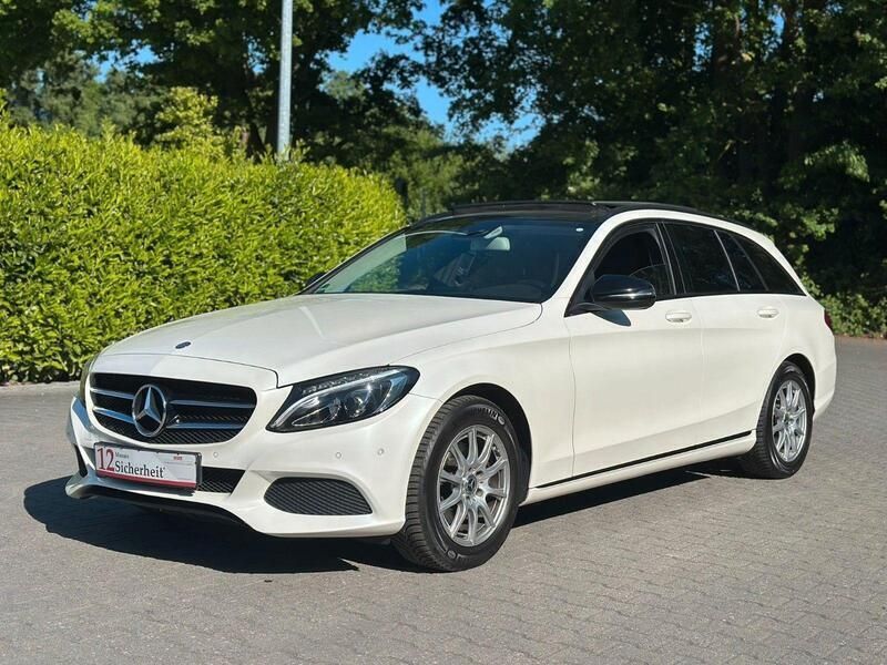 Weiß Gebraucht 2016 Mercedes C200 AMG Kombi | 16.750 € (Fairer Preis) - Bild 1/2