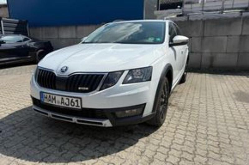 Gebraucht Skoda Octavia Scout 150 PS (110 kW) 2019 Weiß Kombi