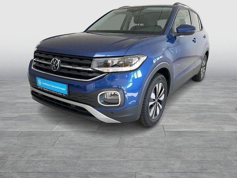 Gebraucht VW T-Cross Move 110 PS (80 kW) 2023 Reef blue (blau), metallic SUV
