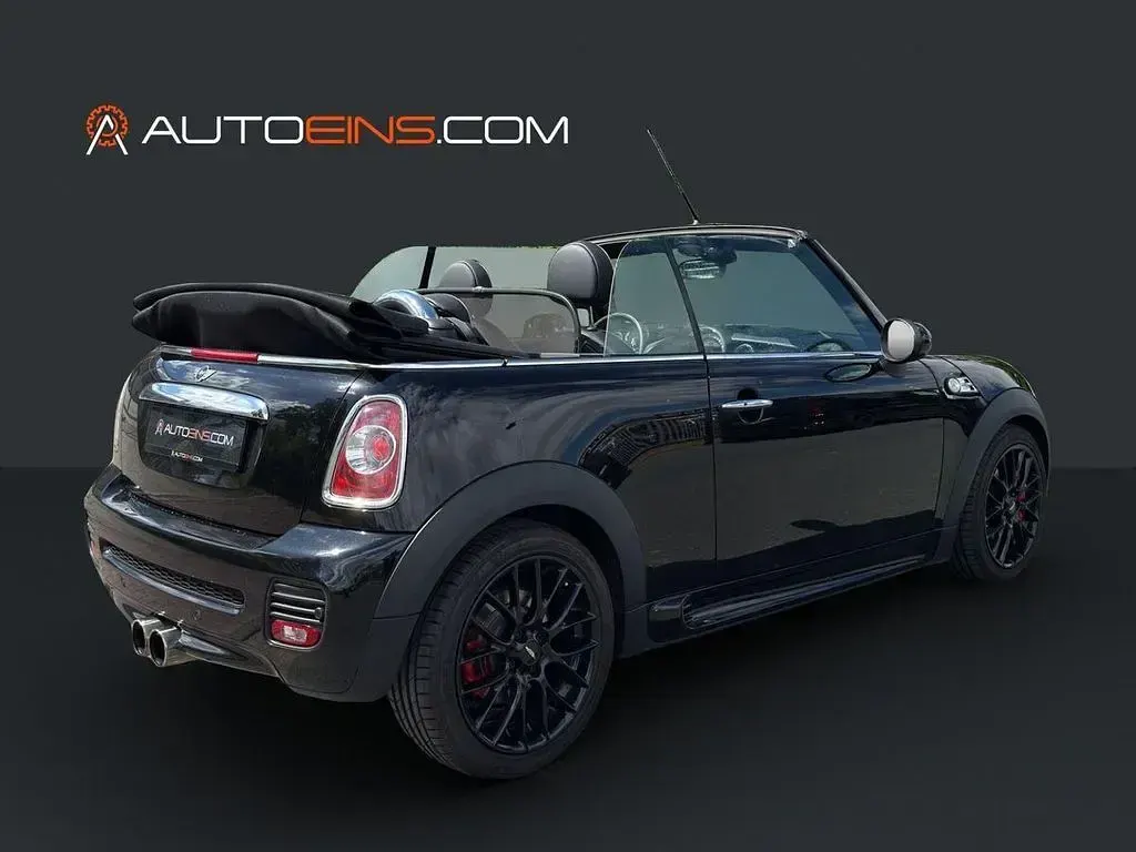 Gebraucht Mini John Cooper Works Cabriolet 211 PS (155 kW) 2014 Schwarz Cabrio