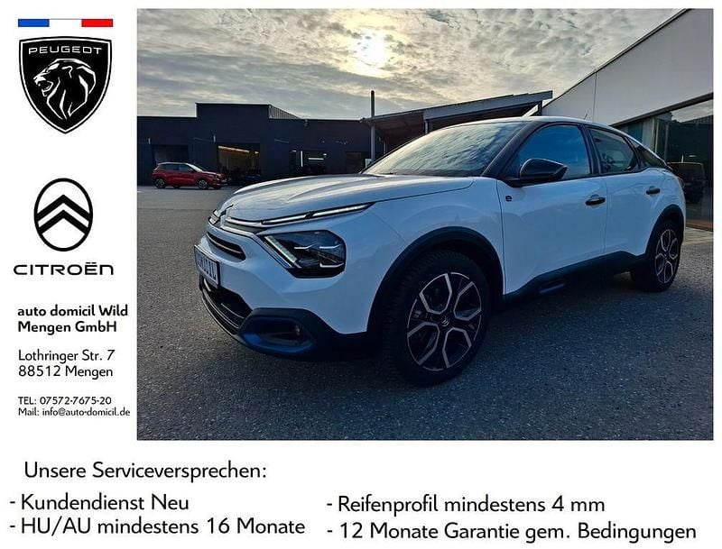 Gebraucht Citroën e-C4 Feel 100 kW (136 PS) 2022 Blanc banquise Limousine