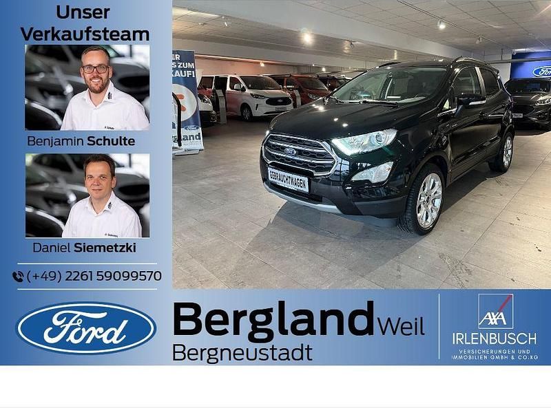 Schwarz Gebraucht 2022 Ford Ecosport Titanium SUV | 16.480 € (Fairer Preis) - Bild 1/4