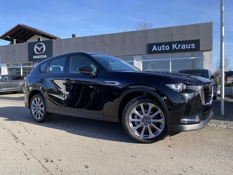 Schwarz Gebraucht 2024 Mazda CX-60 Exclusive-Line SUV | 43.990 € (Superpreis) - Bild 1/4