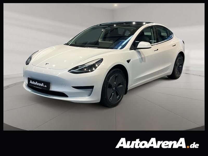 Pearl white multicoat Gebraucht 2023 Tesla Model 3 Standard Range Limousine | 29.209 € (Guter Preis) - Bild 1/4