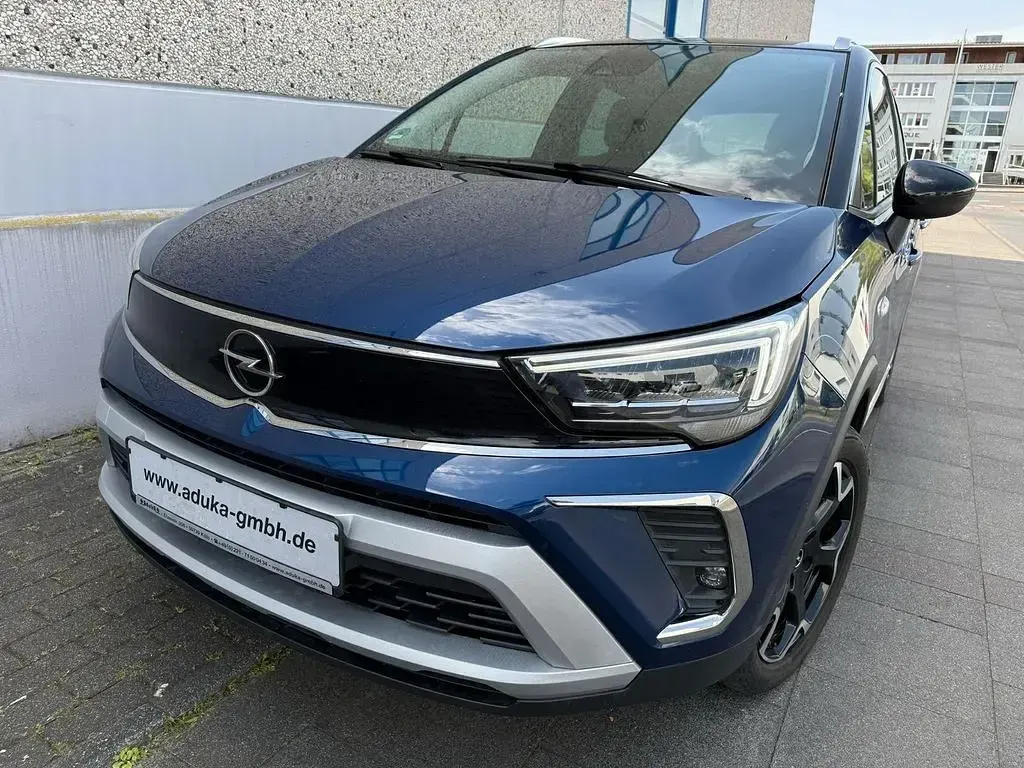 Gebraucht Opel Crossland X Ultimate 110 PS (80 kW) 2023 Nautic blau SUV
