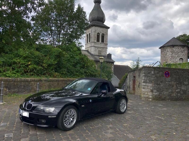 Schwarz Gebraucht 2000 BMW Z3 Cabrio | 10.999 € (Fairer Preis) - Bild 1/4