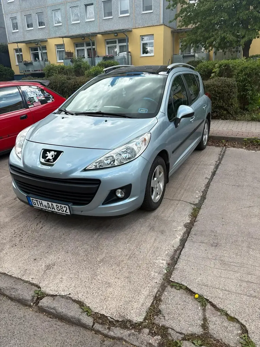 Gebraucht Peugeot 207 2009 Blau Kombi