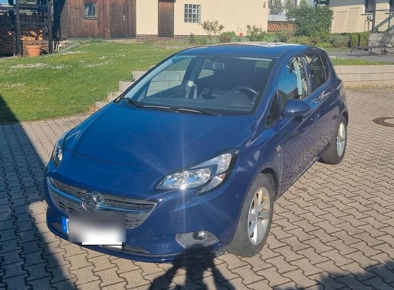 Blau Gebraucht 2016 Opel Corsa Innovation Kleinwagen | 7.500 € (Guter Preis) - Bild 1/4