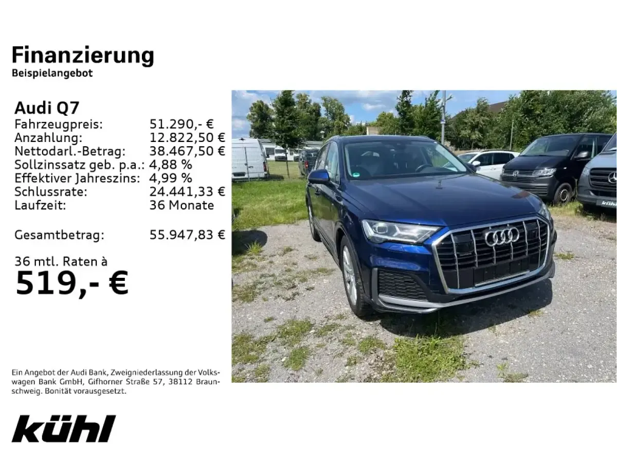 Gebraucht Audi Q7 S-Line 286 PS (210 kW) 2022 SUV