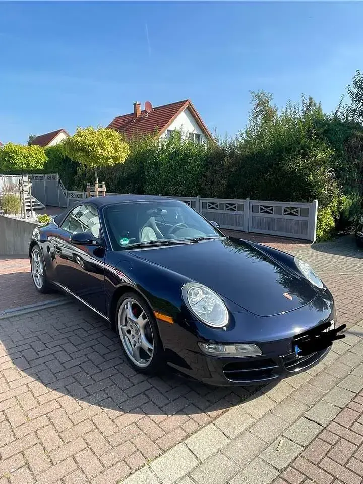 Gebraucht Porsche 911 Carrera S Cabriolet 355 PS (261 kW) 2006 Blau Cabrio
