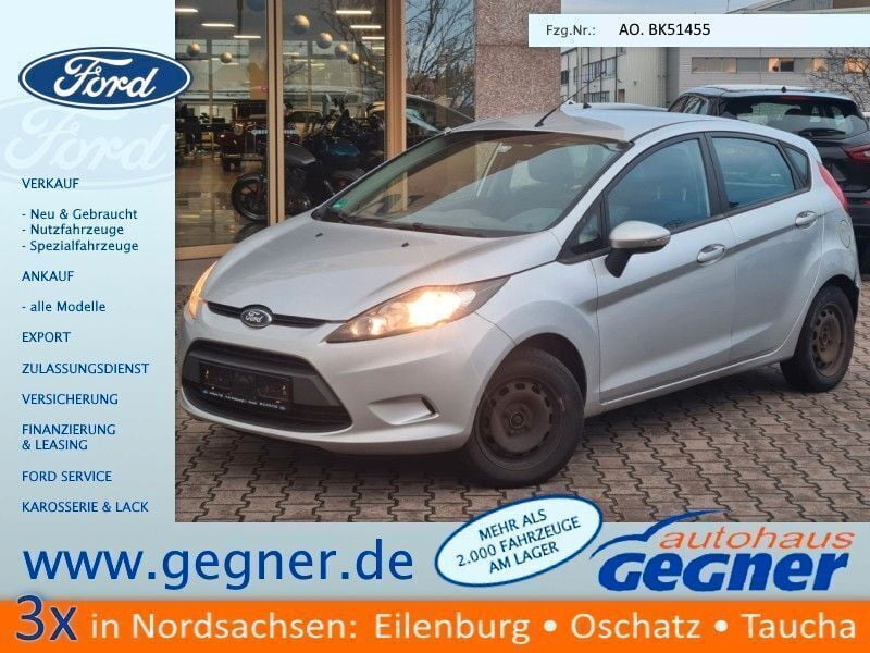 Gebraucht Ford Fiesta Trend 69 PS (50 kW) 2011 Silber Kleinwagen