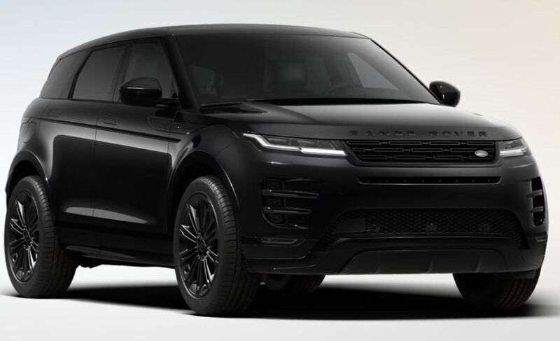 Santorini black Neu 2025 Land Rover Range Rover evoque SE Dynamic SUV | 68.960 € (Guter Preis) - Bild 1/4