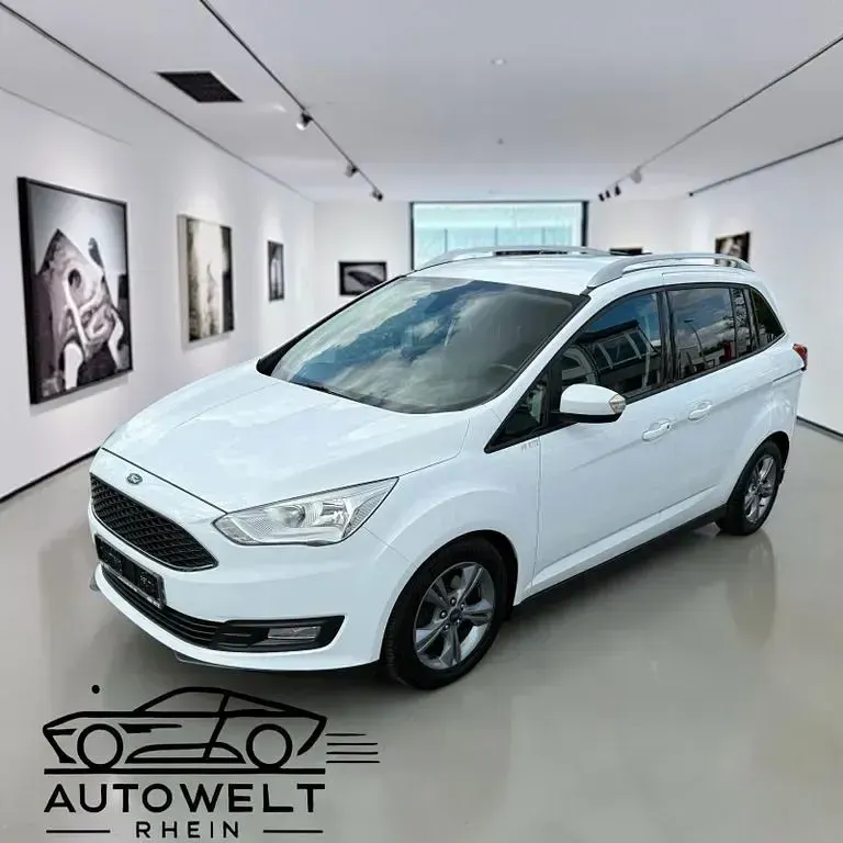 Gebraucht Ford Grand C-Max Business Edition 125 PS (91 kW) 2017 Weiß Van / Kleinbus