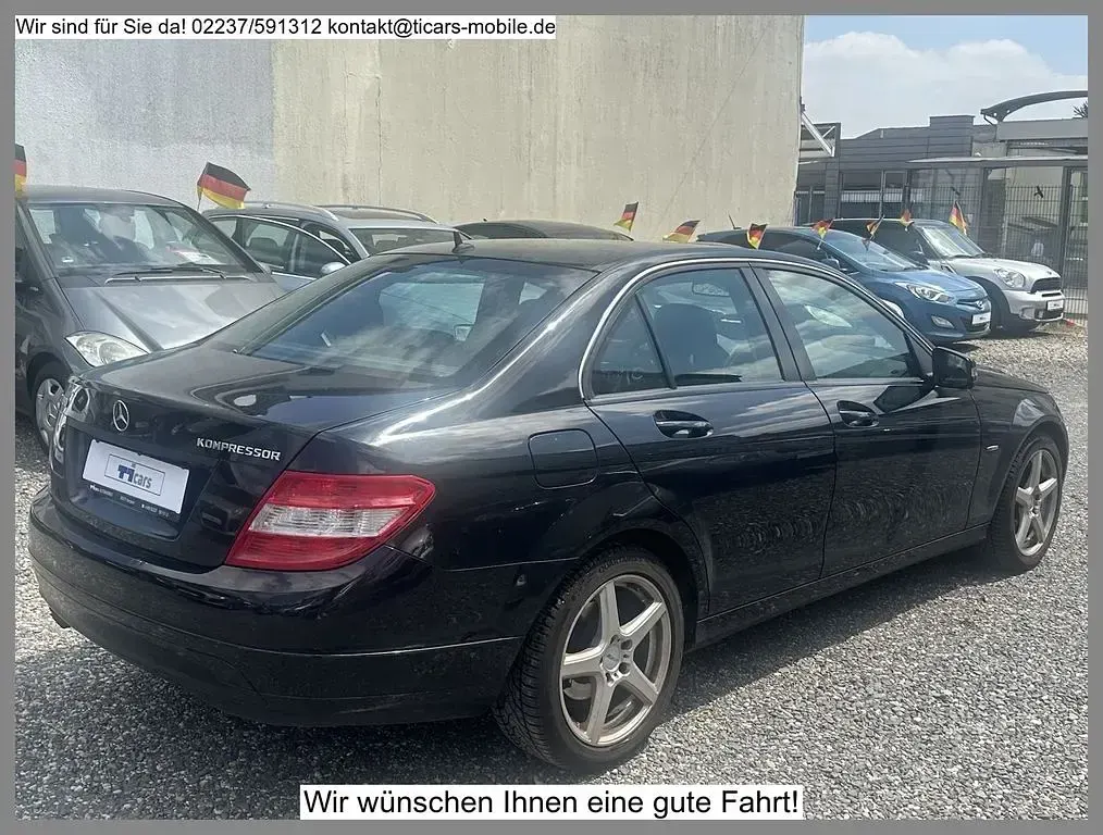 Gebraucht Mercedes C180 156 PS (114 kW) 2009 Schwarz Limousine