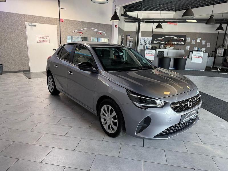 Gebraucht Opel Corsa Edition 101 PS (74 kW) 2021 Kontrast grau/quarz silber Kleinwagen