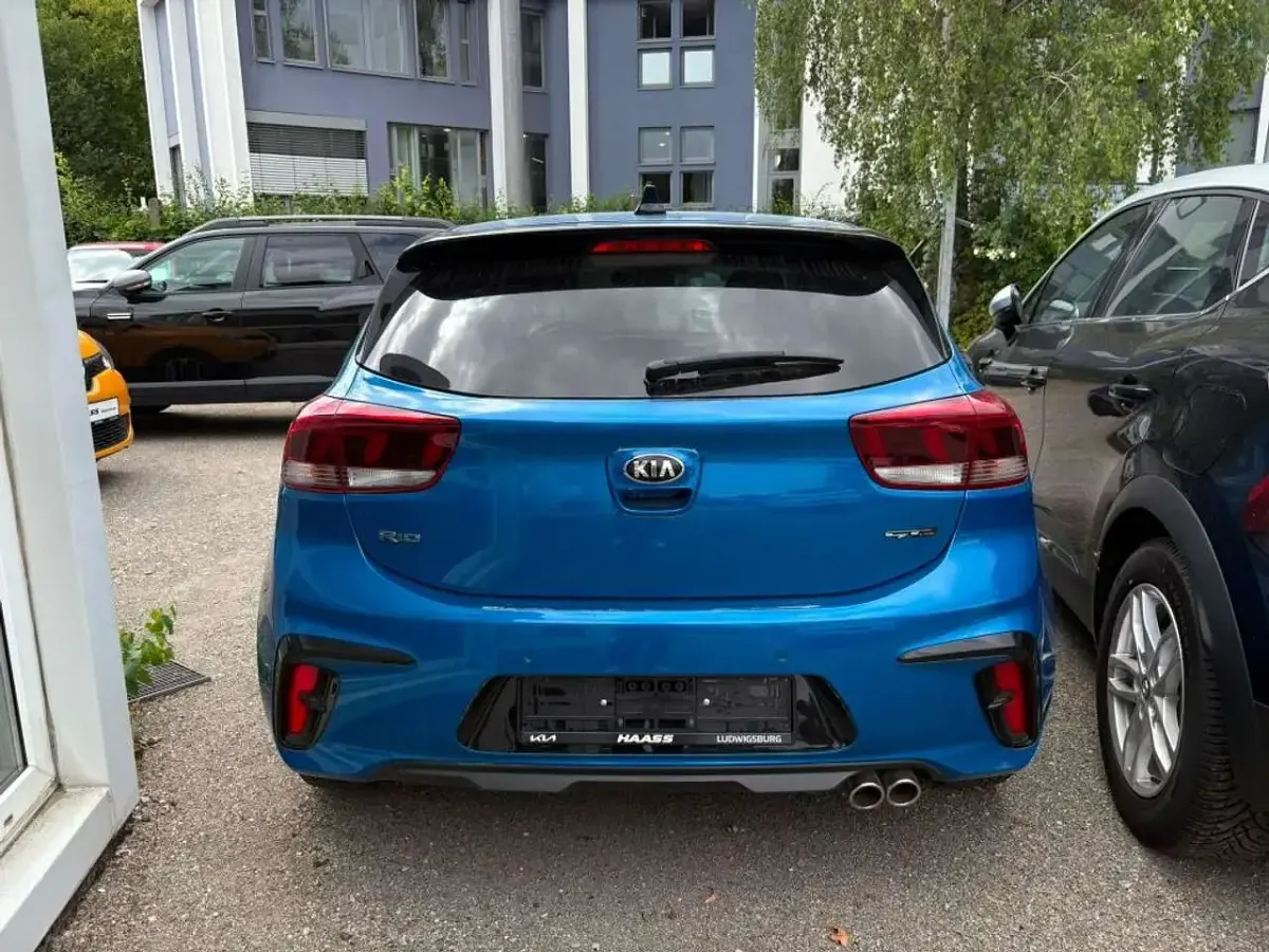 Gebraucht Kia Rio GT-Line 120 PS (88 kW) 2021 Blau Kleinwagen