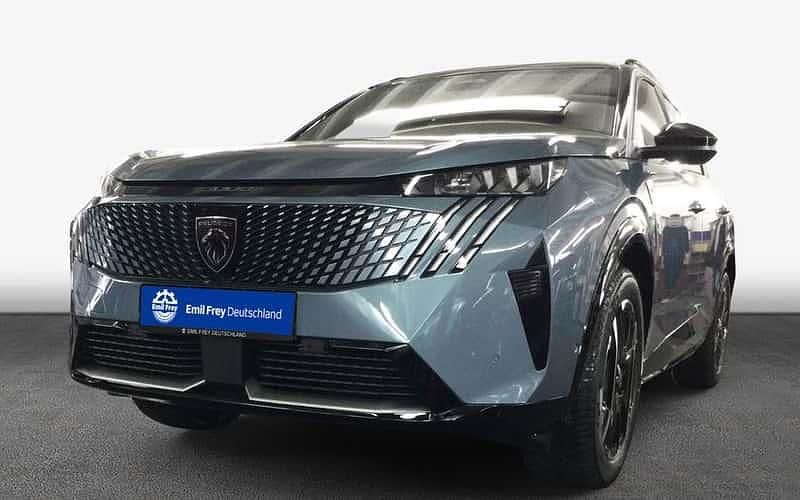 Blau Gebraucht 2025 Peugeot e-5008 GTi SUV | 55.344 € (Superpreis) - Bild 1/4