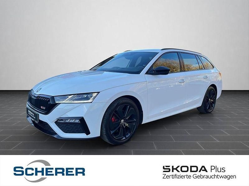 Weiß Gebraucht 2022 Skoda Octavia RS Kombi | 29.900 € (Guter Preis) - Bild 1/4