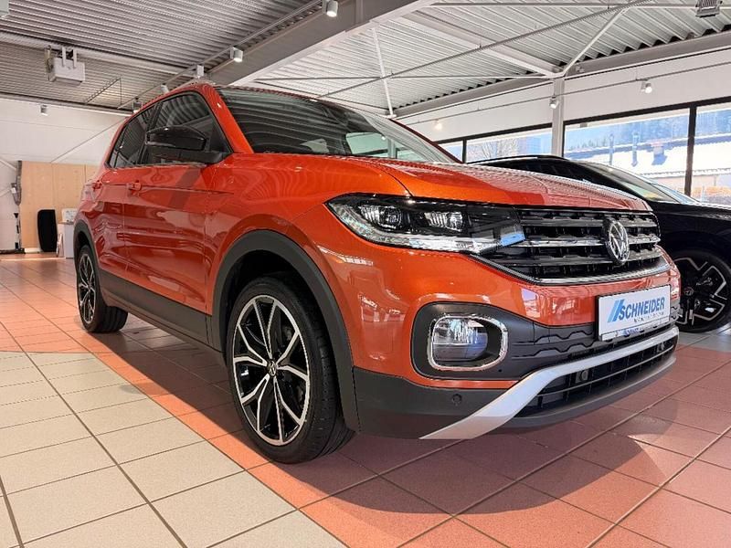 Gebraucht VW T-Cross Style 110 PS (80 kW) 2022 Orange SUV