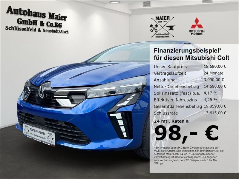 Blau Gebraucht 2025 Mitsubishi Colt Plus Limousine | 18.680 € (Guter Preis) - Bild 1/3