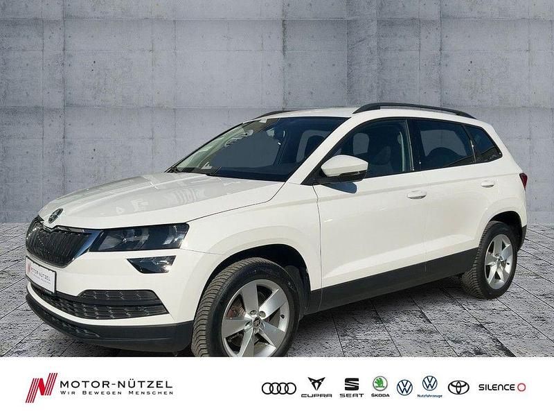 Weiß Gebraucht 2019 Skoda Karoq Ambition SUV | 21.950 € (Guter Preis) - Bild 1/4
