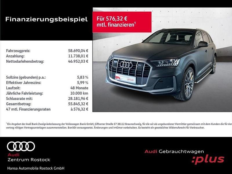 Gebraucht Audi Q7 Competition 286 PS (210 kW) 2023 Mythosschwarz metallic SUV