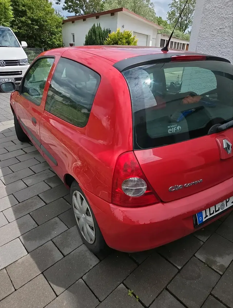 Gebraucht Renault Clio II Campus 58 PS (42 kW) 2009 Rot Kleinwagen