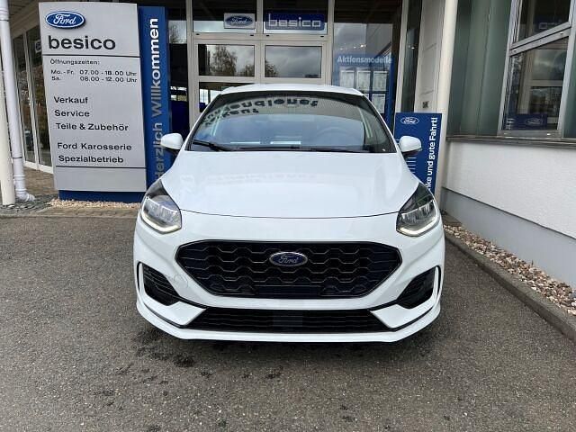 Gebraucht Ford Fiesta ST-Line 125 PS (91 kW) 2023 Frostweiß Kleinwagen