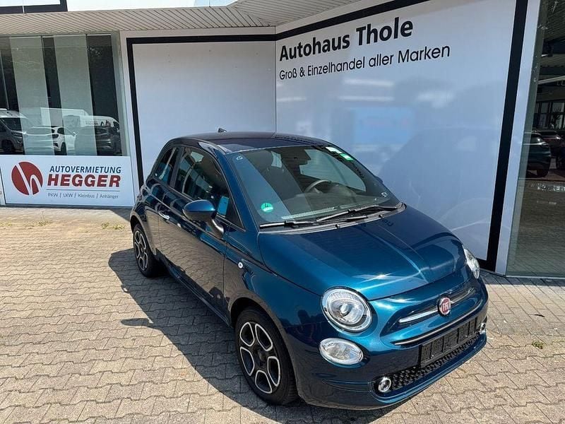Blau Gebraucht 2023 Fiat 500 Club Kleinwagen | 10.450 € (Superpreis) - Bild 1/4