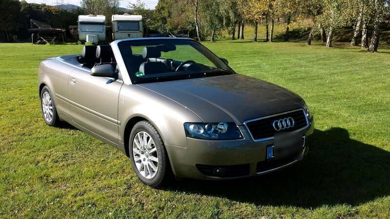 Beige Gebraucht 2004 Audi A4 Cabriolet Cabrio | 4.200 € (Guter Preis) - Bild 1/4