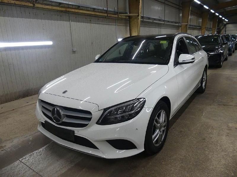 Weiß Gebraucht 2021 Mercedes C200 Kombi | 14.280 € (Superpreis) - Bild 1/4