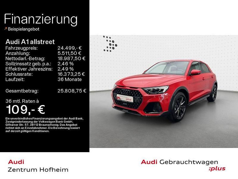 Progressivrot metallic Gebraucht 2024 Audi A1 Ambiente Kleinwagen | 24.499 € (Superpreis) - Bild 1/4