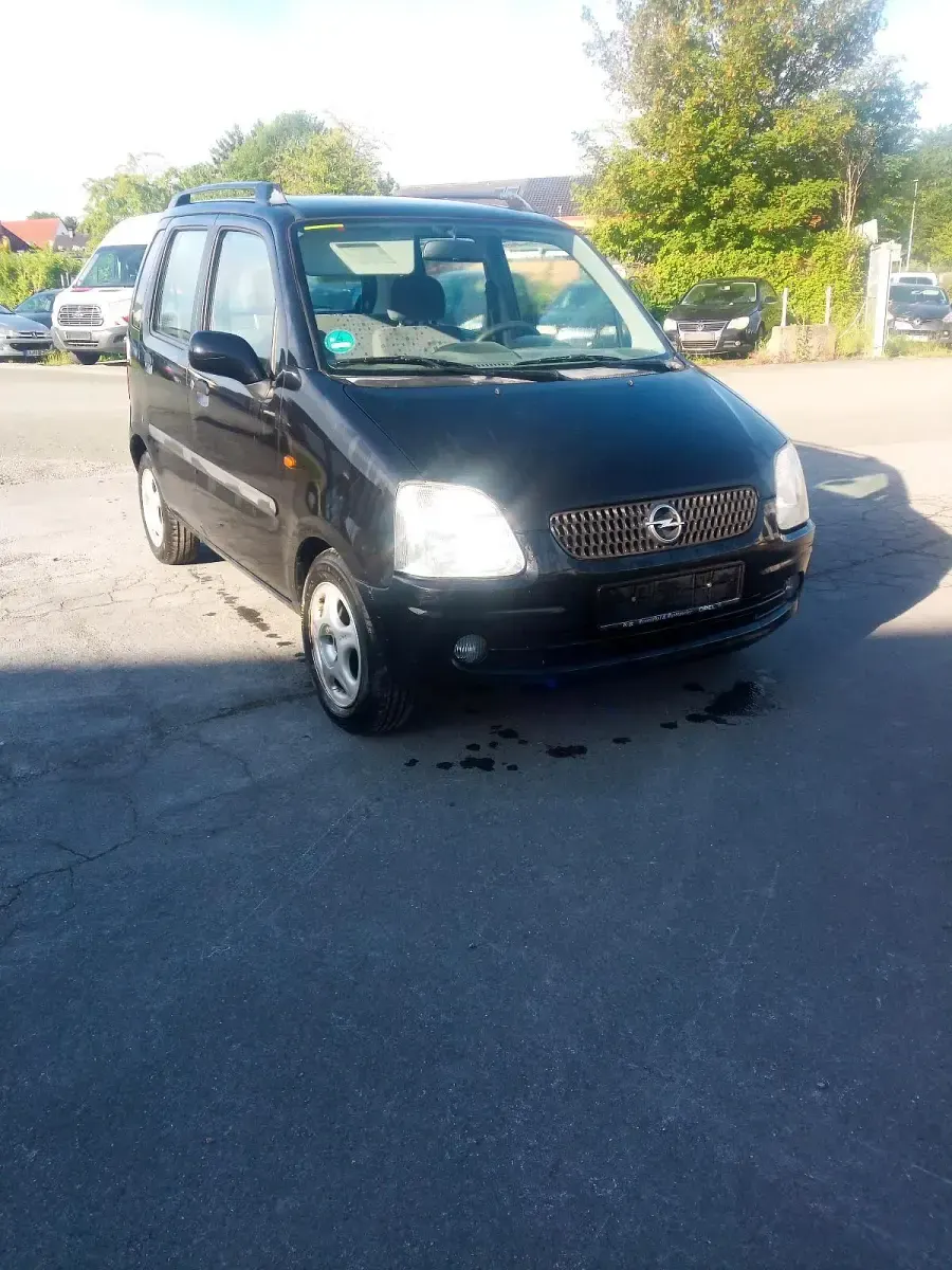 Gebraucht Opel Agila 70 PS (51 kW) 2001 Schwarz Van / Kleinbus