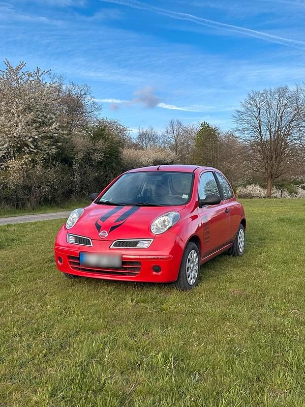 Gebraucht Nissan Micra 65 PS (47 kW) 2009 Rot Kleinwagen