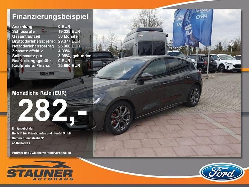 Neu Ford Focus ST-Line 125 PS (91 kW) 2026 Magneticgrau Limousine