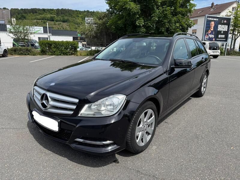Schwarz Gebraucht 2012 Mercedes C220 Kombi | 6.900 € (Superpreis) - Bild 1/4