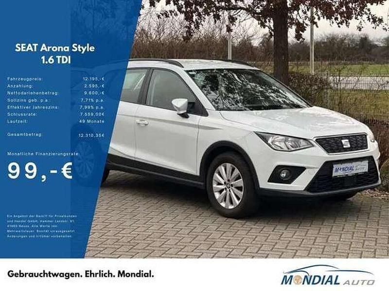 Gebraucht Seat Arona Style 95 PS (69 kW) 2020 Weiß SUV