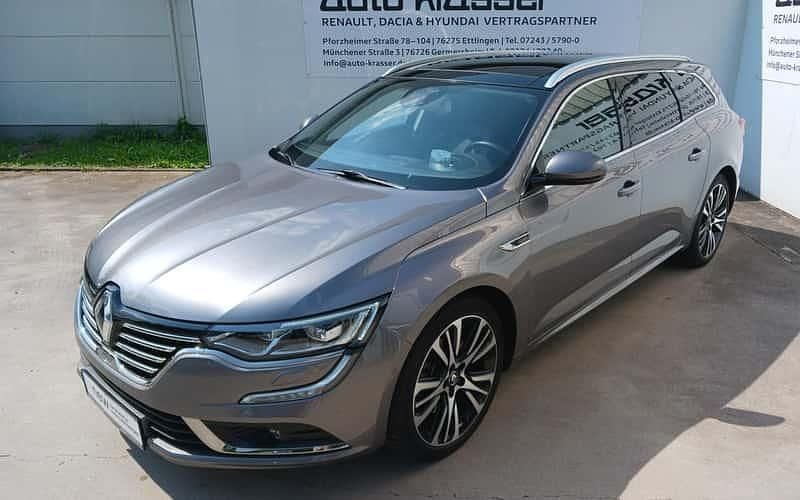 Stahlgrau (metallic) Gebraucht 2017 Renault Talisman GrandTour Initiale Paris Kombi | 18.490 € (Guter Preis) - Bild 1/4