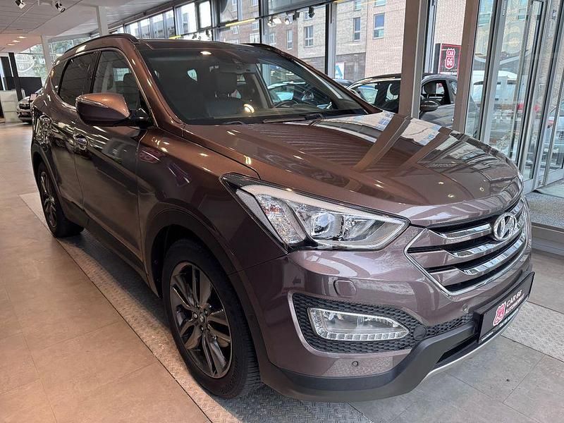 Gebraucht Hyundai Santa Fe Premium 197 PS (144 kW) 2014 Braun SUV