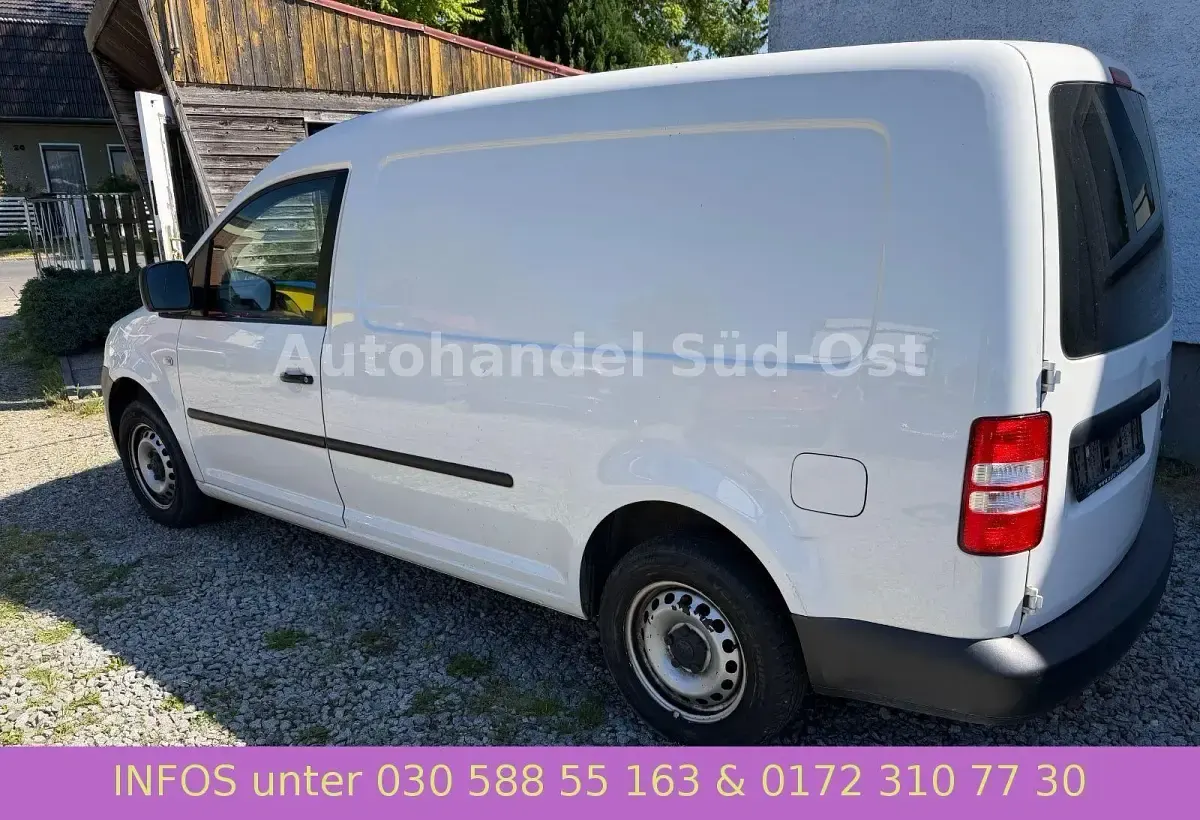 Gebraucht VW Caddy Maxi 102 PS (75 kW) 2012 Weiß Van / Kleinbus